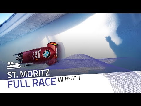 St. Moritz | BMW IBSF World Cup 2017/2018 - Women's Bobsleigh Heat 1 | IBSF Official