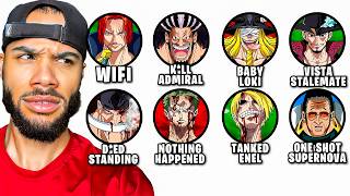 The Greatest ONE PIECE Feat Ever... (Tournament)