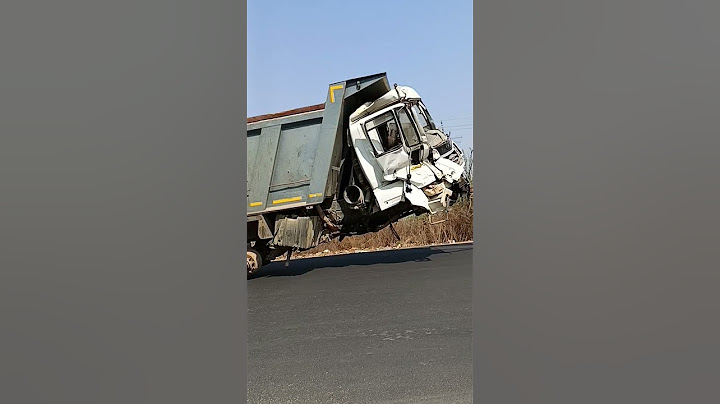Deadly accident near NH4 Chitradurga! Please Drive Safe