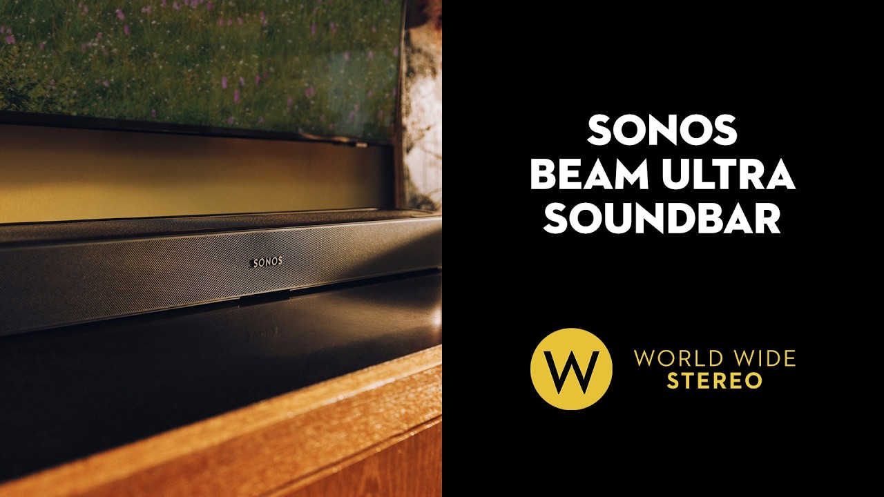 Sonos Beam Ultra 7.1.2 Dolby Atmos Soundbar (Black) – World Wide