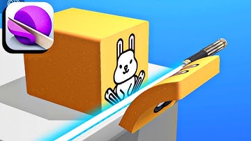 ASMR Slicing - All Levels 71-74 Gameplay (iOS,Android)