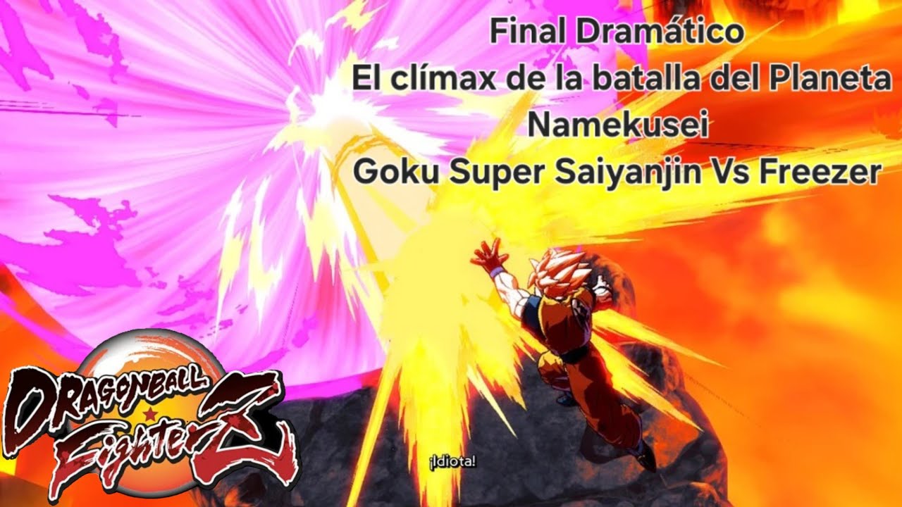 Dragon Ball FighterZ Final Dramático "El clímax de la batalla del