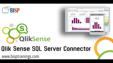 Qlik Sense SQL Server Connector | Qlik Sense | Data Analytics Platform | Qlik Sense Training Videos