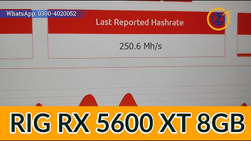 RX 5600XT GPU Mining Rig profitability and Calculation ETH Mining GPU | Zakria ZU