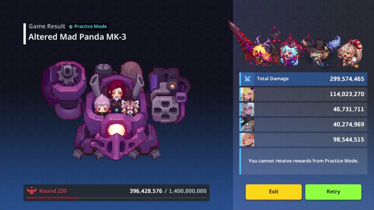 Guardian Tales Raid - Beth - Lilith - PD - Callie vs Panda (299,5/345,6 F)