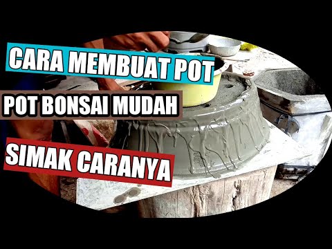 Membuat pot  bonsai  simple YouTube