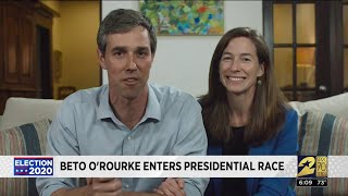 Beto O'Rourke enters presidential race