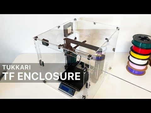 Tukkari TF Acrylic Enclosure für Prusa MK3 und MK4 getestet!