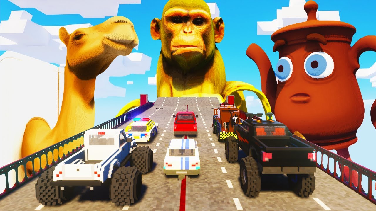 BRIDGE ITALIAN BRAINROT PART 2 vs CARS (Teardown)