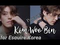 Kim Woo Bin: Cover of Esquire Korea