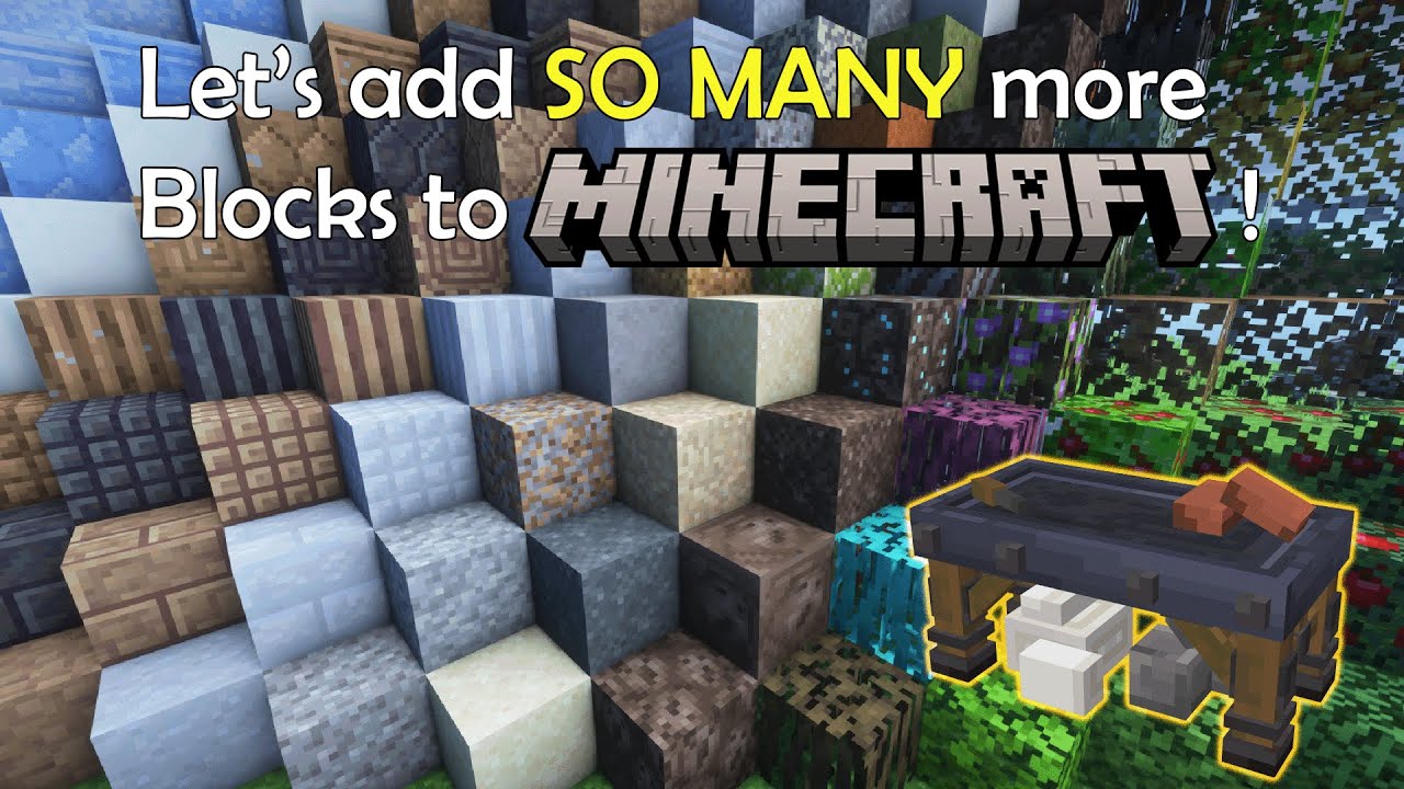 Top mods that add a HUGE variety of Block variants || Survival Mod Guide 03