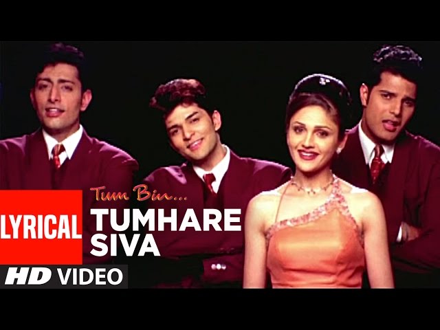 Tumhare Siva Full Song with Lyrics | Tum Bin | Anuradha Paudwal, Udit Narayan | Sandali S, Priyanshu class=