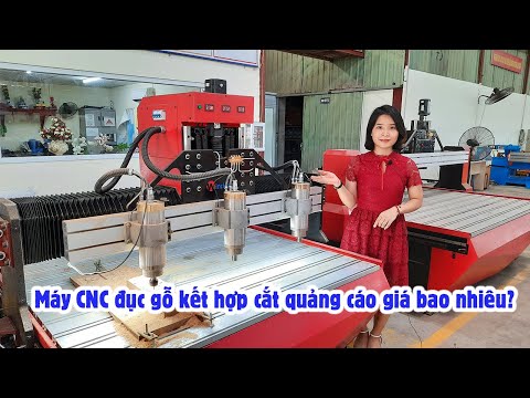 Video CẤU HÌNH Máy CNC gỗ kết hợp cắt quảng cáo có gì đặc... - youtube