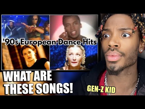 GEN Z Kid Discovers 90s European Dance Hits FOR THE FIRST TIME