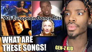 GEN Z Kid Discovers 90s European Dance Hits FOR THE FIRST TIME!