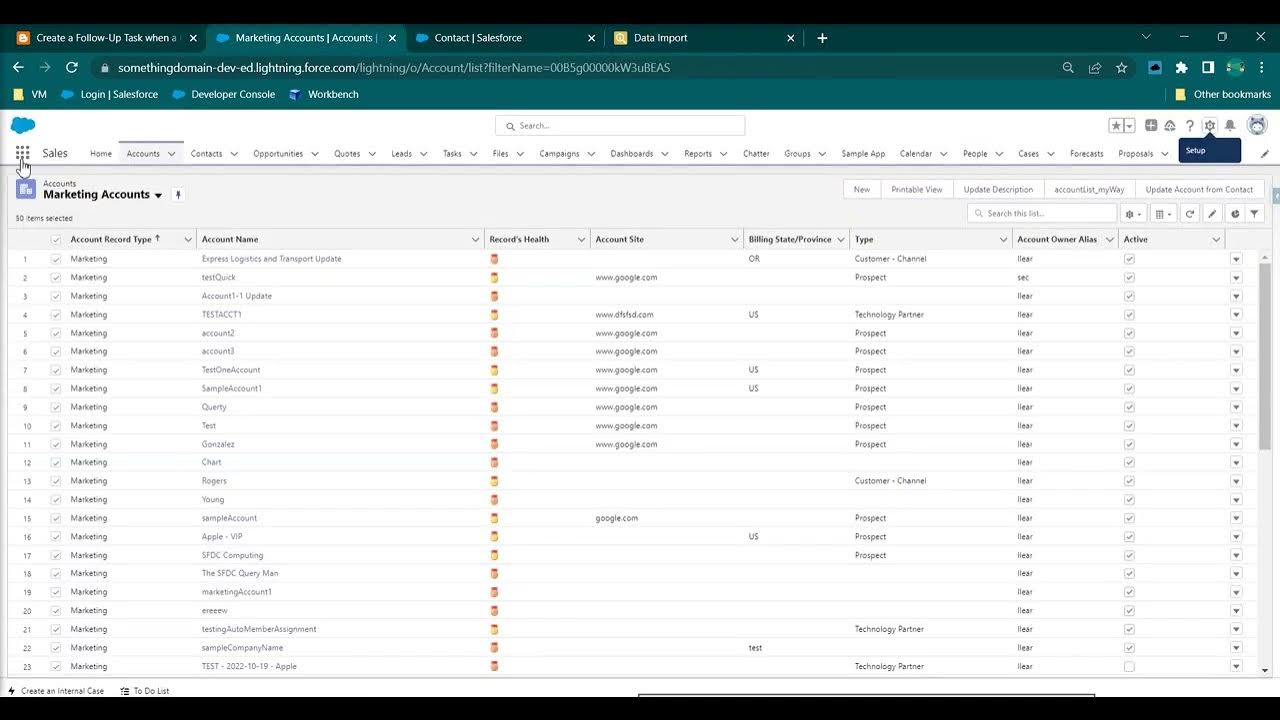 Hard Delete All Records of an Object using Salesforce Inspector 
