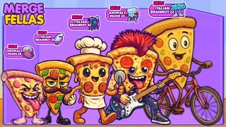 Merge Fellas NEW BOSS + BOSS ANOMALY PIZZA BRAINROTS ⁉️ New Update - The Ultimate Max Level screenshot 1