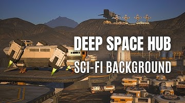 Terraforming Outpost: Industrial Sci-Fi Environment | UE5 Looped Animation 4K