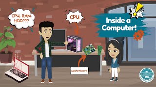 Components of a Computer | The Captain AHS-show | Best Learning Videos for Kids