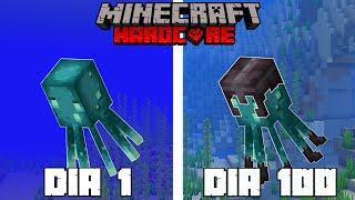 100 DIAS SENDO UMA LULA BRILHANTE NO MINECRAFT HARDCORE!