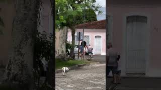 Vilarejo com os avós