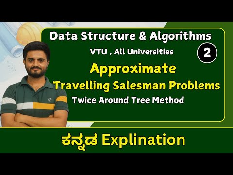approximate Traveling Salesman (Twice around the tree )Problem |Data structures &Algorithm