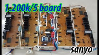 Board máy giặt sanyo 1.200k/5 board. Thái bình 