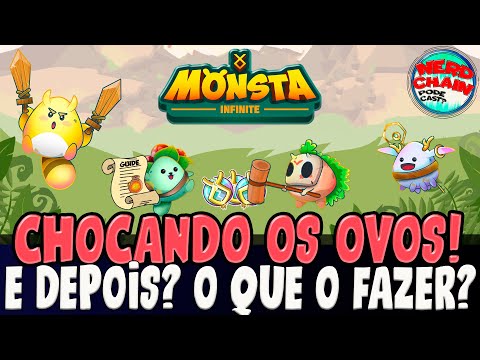 CHOQUEI OS OVOS, E AGORA? MONSTA INFINITE #MonstaInfinite #JogosNft #Axieinfinity