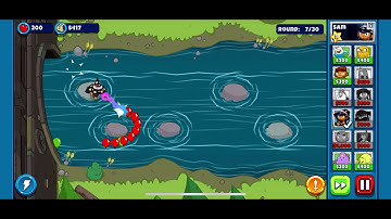 Bloons Adventure Time - River Run - Normal