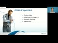 What happens during an OSHA inspection?