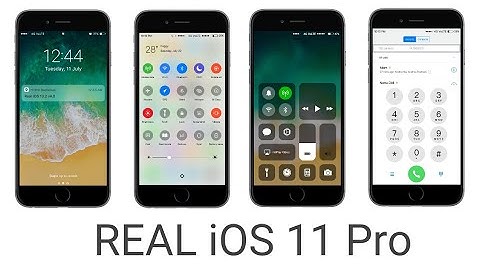 Real iOS 11 Pro Theme | For MIUI 8/9 | iOS 11 in Android | Hrithik Bachchas