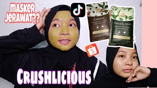 REVIEW JUJUR !! MASKER JERAWAT by CRUSHLICIOUS✨