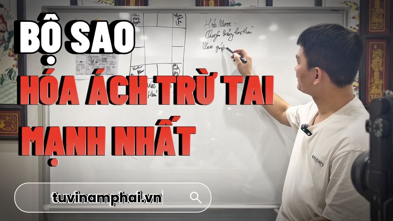 BỘ SAO ĐỆ NHẤT CỨU GIẢI | TỬ VI LÊ QUANG LĂNG | TỬ VI NAM PHÁI | MỆNH LÝ THIÊN CƠ