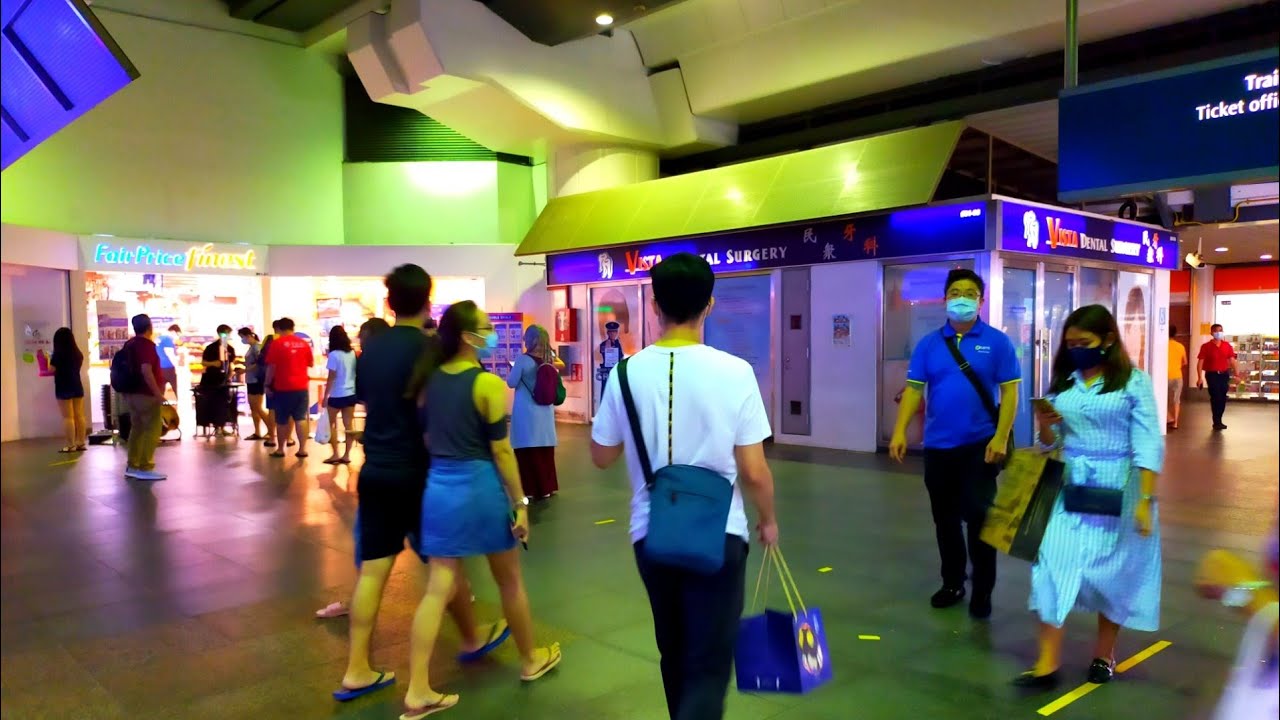 ®Yew Tee MRT Station Walking Tour In Singapore City and!