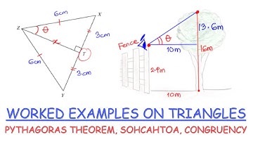 WORKED EXAMPLES ON TRIANGLES - WAEC WASSCE 2020 OBJECTIVE EXAM PAPER