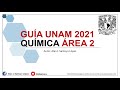 Guía UNAM 2021. Química Área 2. Primera parte.