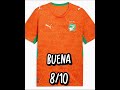 Calificando camisetas qué nadie esperaba:🇨🇮vs🇧🇦