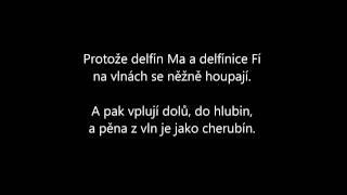Jaromír Nohavica - Delfíni + TEXT lyrics