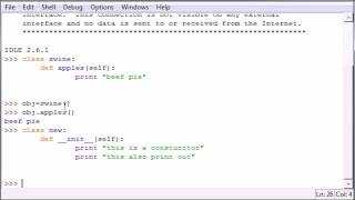 Python Programming Tutorial   37   Constructors video x flv