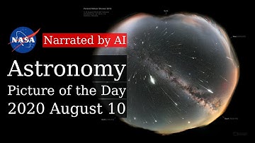APOD: 2020-08-10 - Perseids from Perseus (Narrated by Emma)