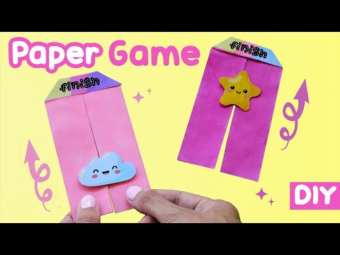 Video: How To Make A Paper Game