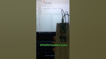 MPU6050 Raspberry Pi pico