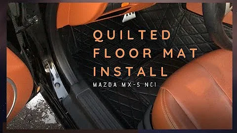 a boring afternoon - Quilted Floor Mat