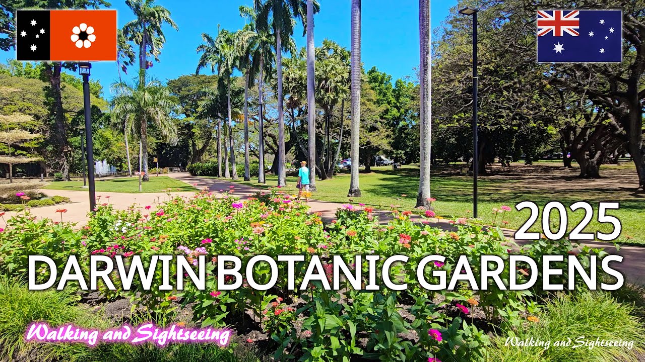 George Brown Darwin Botanic Gardens 🌿 Exploring Tropical Paradise 🌸Northern Territory Australia 🌴