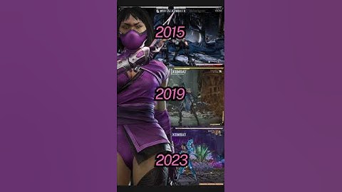 Mileena MKX & MK11 & MK1 Combo Evolution 💜