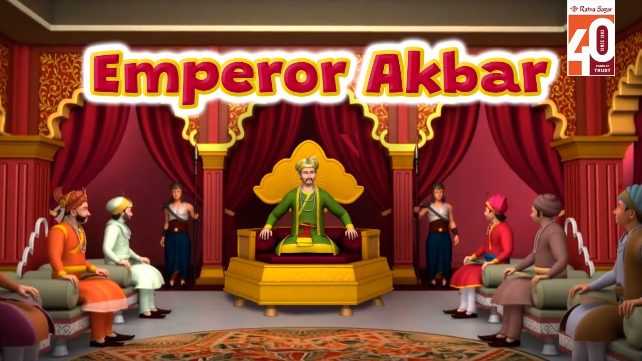 Emperor Akbar | Meet This Great Mughal Ruler | 3D Animation by Ratna ...