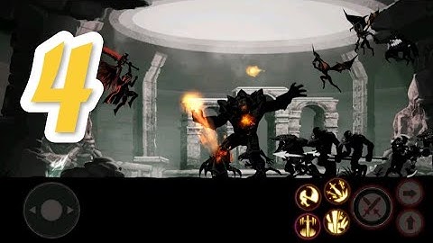 Shadow of Death: Dark Kinght — Shtickman Fighting - Gameplay Walkthrough part 4 (ios, Android)