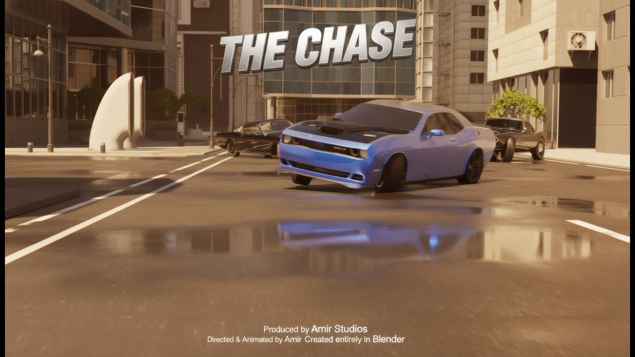 The Chase | Blender Cinematic Animation (Short Film)
