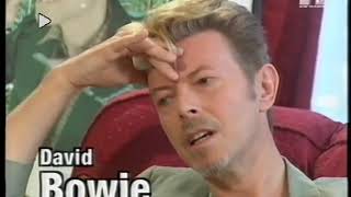 David Bowie MTV news 1995 talking about Outside and its follow-ups