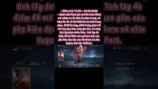 Free skin Hayate Đầu bếp Yakitori #HayateDauBepYakitori_APR